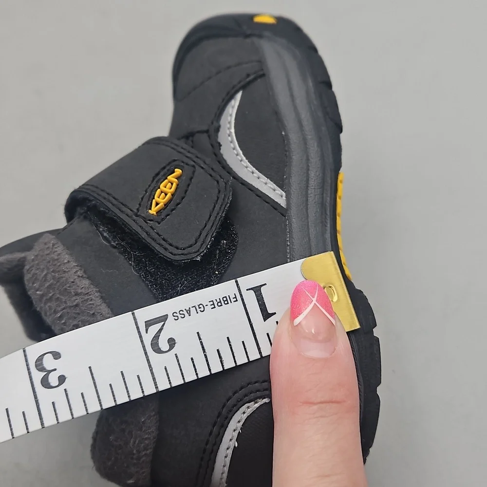 Keen Little Kids' Kootenay III Waterproof Leather Boot Baby Shoes
